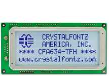 20x4 Serial Character LCD CFA634-TFH-KN 20x4 Serial Character LCD CFA634-TFH-KN