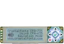 20x4 Character Serial LCD Display CFA735-TFK-KR 20x4 Character Serial LCD Display CFA735-TFK-KR