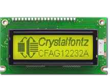 122x32 Parallel Graphic LCD CFAG12232A-YYH-TA 122x32 Parallel Graphic LCD CFAG12232A-YYH-TA