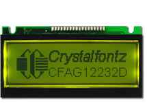 122x32 Transflective Graphic LCD CFAG12232D-YYH-VA 122x32 Transflective Graphic LCD CFAG12232D-YYH-VA