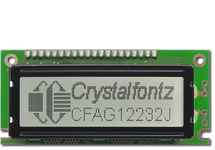 122x32 Parallel Graphic LCD CFAG12232J-TFH-TA 122x32 Parallel Graphic LCD CFAG12232J-TFH-TA
