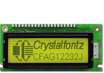 122x32 Parallel Graphic LCD CFAG12232J-YYH-TA 122x32 Parallel Graphic LCD CFAG12232J-YYH-TA