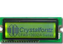128x32 Parallel Graphic LCD CFAG12832A-YGH-N 128x32 Parallel Graphic LCD CFAG12832A-YGH-N