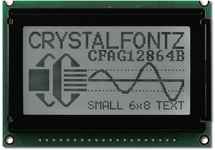 128x64 Gray Parallel Graphic LCD CFAG12864B-TFH-V 128x64 Gray Parallel Graphic LCD CFAG12864B-TFH-V