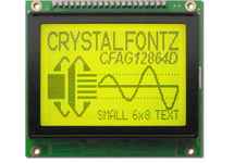 128x64 Sunlight Readable Graphic LCD CFAG12864D-YYH-TZ 128x64 Sunlight Readable Graphic LCD CFAG12864D-YYH-TZ