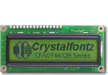 144x32 Sunlight Readable Graphic LCD CFAG14432B-YYH-TT 144x32 Sunlight Readable Graphic LCD CFAG14432B-YYH-TT