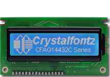 144x32 Serial Graphic LCD CFAG14432C-TMI-TT 144x32 Serial Graphic LCD CFAG14432C-TMI-TT