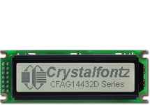 144x32 Sunlight Readable Graphic LCD CFAG14432D-TFH-TT 144x32 Sunlight Readable Graphic LCD CFAG14432D-TFH-TT
