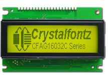 160x32 Sunlight Readable Graphic LCD CFAG16032C-YYH-TT 160x32 Sunlight Readable Graphic LCD CFAG16032C-YYH-TT