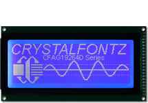 Blue Monochrome 192x64 Graphic LCD CFAG19264D-TMI-VN Blue Monochrome 192x64 Graphic LCD CFAG19264D-TMI-VN