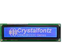 202x32 Parallel Graphic LCD CFAG20232C-TMI-TT 202x32 Parallel Graphic LCD CFAG20232C-TMI-TT