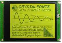 Sunlight Readable 320x240 Graphic LCD CFAG320240K-YYH-TZ Sunlight Readable 320x240 Graphic LCD CFAG320240K-YYH-TZ