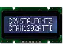 12x2 Character LCD CFAH1202A-TTI-JT 12x2 Character LCD CFAH1202A-TTI-JT