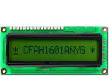 16x1 Sunlight Readable Character LCD CFAH1601A-NYG-JT 16x1 Sunlight Readable Character LCD CFAH1601A-NYG-JT