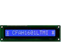 Large 16x1 Character LCD CFAH1601L-TMI-ET Large 16x1 Character LCD CFAH1601L-TMI-ET