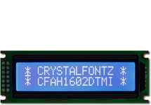 16x2 Parallel Character LCD CFAH1602D-TMI-ET 16x2 Parallel Character LCD CFAH1602D-TMI-ET