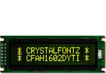 16x2 Parallel Character LCD CFAH1602D-YTI-ET 16x2 Parallel Character LCD CFAH1602D-YTI-ET