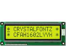 Transflective 16x2 Character LCD CFAH1602L-YYH-JT Transflective 16x2 Character LCD CFAH1602L-YYH-JT