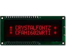 16x2 Parallel Character LCD CFAH1602W-RTI-JP 16x2 Parallel Character LCD CFAH1602W-RTI-JP