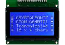 16x4 Parallel Character LCD CFAH1604B-TMI-ET 16x4 Parallel Character LCD CFAH1604B-TMI-ET