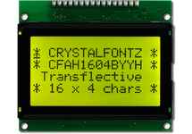 16x4 Parallel Character LCD CFAH1604B-YYH-ET 16x4 Parallel Character LCD CFAH1604B-YYH-ET