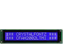 20x2 Parallel Character LCD CFAH2002L-TMI-ET 20x2 Parallel Character LCD CFAH2002L-TMI-ET