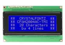 20x4 I2C Character LCD CFAH2004AC-TMI-EW 20x4 I2C Character LCD CFAH2004AC-TMI-EW