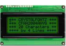 20x4 Parallel Character LCD CFAH2004A-NYG-JT 20x4 Parallel Character LCD CFAH2004A-NYG-JT