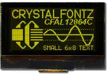128x64 Graphic OLED Display CFAL12864C-Y-B1 128x64 Graphic OLED Display CFAL12864C-Y-B1