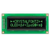 16x2 Green Character OLED CFAL1602C-G 16x2 Green Character OLED CFAL1602C-G