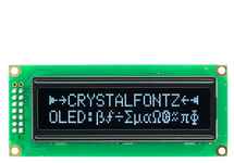 16x2 White Character OLED CFAL1602C-W 16x2 White Character OLED CFAL1602C-W