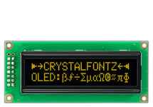 16x2 Yellow Sunlight Readable Character OLED CFAL1602C-YT 16x2 Yellow Sunlight Readable Character OLED CFAL1602C-YT