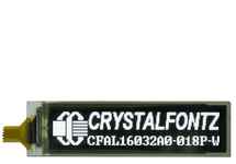 160x32 Flexible OLED Display CFAL16032A0-018P-W 160x32 Flexible OLED Display CFAL16032A0-018P-W