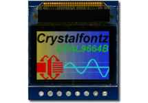 96x64 Graphic OLED with Carrier Board CFAL9664B-F-B1-CB 96x64 Graphic OLED with Carrier Board CFAL9664B-F-B1-CB