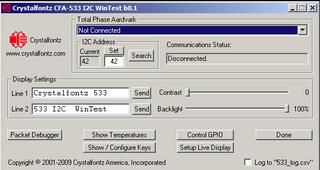 533 I2C WINTEST (533 I2C WinTest)