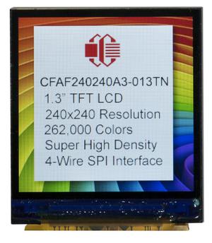 240x240 Color TFT LCD Display (CFAF240240A3-013TN)