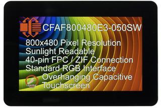 800x480 5" IPS Wide Capacitive Touchscreen TFT Display (CFAF800480E3-050SW)