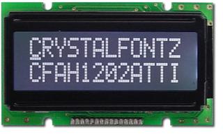 12x2 Parallel Character LCD (EOL) (CFAH1202A-TTI-JP)