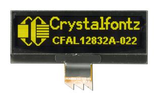 128x32 Small Yellow OLED Module (CFAL12832A-022Y)