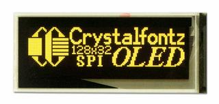 Yellow 128x32 Graphic SPI OLED Module (CFAL12832D-PY)