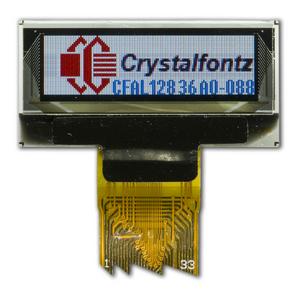 128x36 Color OLED Display Module (CFAL12836A0-088)