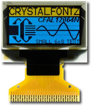 128x64 Graphic SPI OLED Display (CFAL12864N-A-B4)