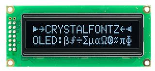 16x2 White Character OLED (CFAL1602C-W)