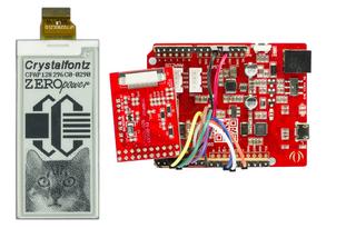 128x296 ePaper Development Kit (CFAP128296C0-E1-2)