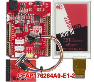 2.7" 3 Color ePaper Dev Kit (CFAP176264A0-E1-2)