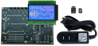 CFAG12864I-TMI-TN LCD Dev Kit (DMOG12864I-TMI)