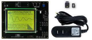 CFAG320240CX-YYH-T LCD Dev Kit (DMOGQ320240CX-YYH-T)