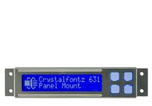 Panel Mount 20x2 Character USB LCD CFA631P-TMF-KU