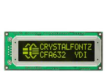 Dark 16x2 Character I2C LCD Display CFA632-YDI-KC