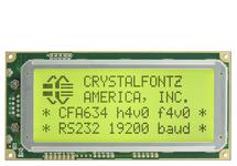 20x4 Serial RS232 Character LCD CFA634-YFH-KS 20x4 Serial RS232 Character LCD CFA634-YFH-KS